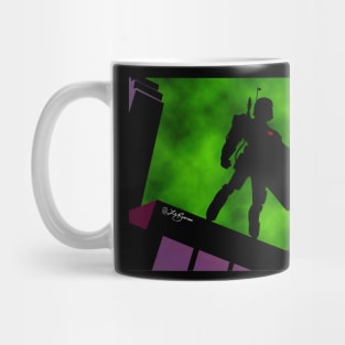 Fettman: The Animated Series Green Mug